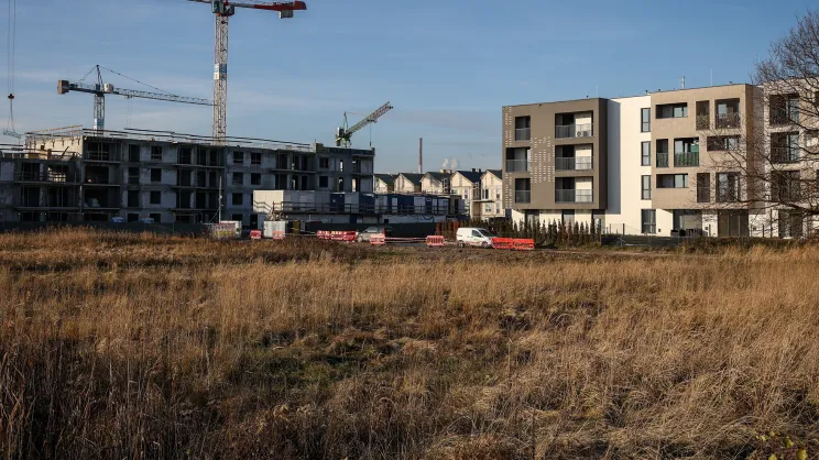 Budowa przy ulicy Półłanki