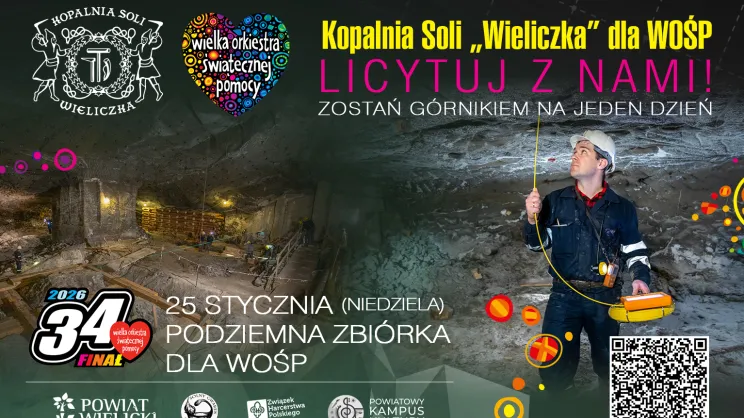 Kopalnia soli gra z WOŚP