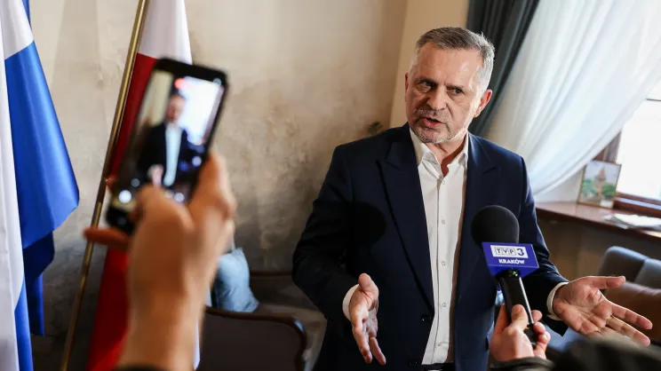 Wiceprezydent Krakowa Stanisław Mazur