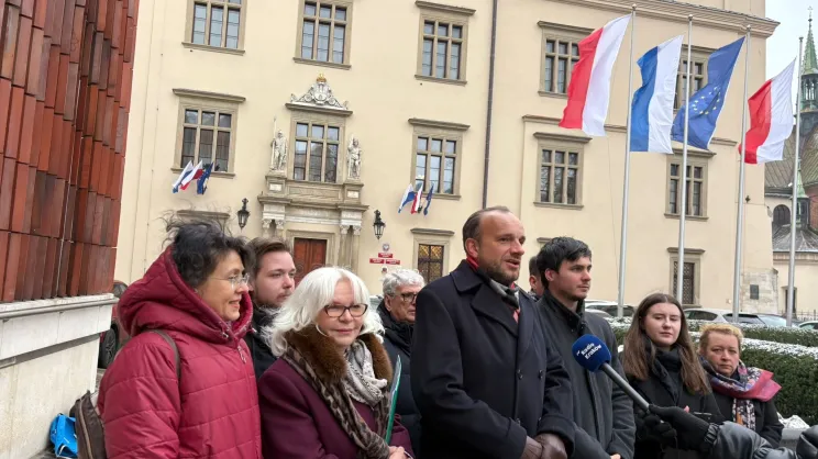 Konferencja Lewicy w sprawie referendum