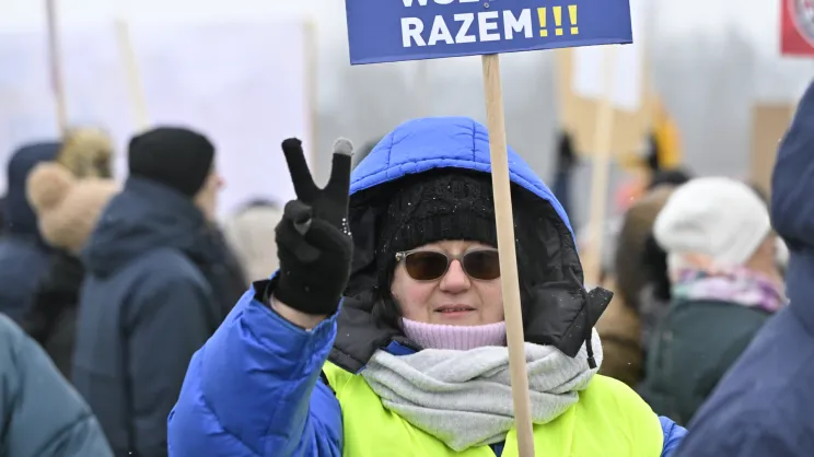 Protest przeciwko S7, Głogoczów