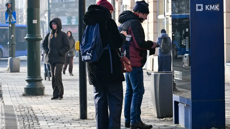 Automat biletowy KMK