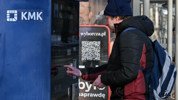 Automat biletowy KMK