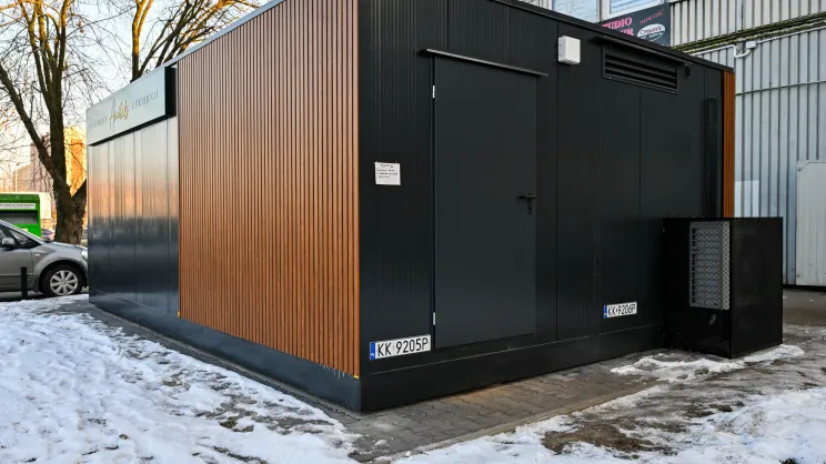 Kiosk przy ul. Pachońskiego