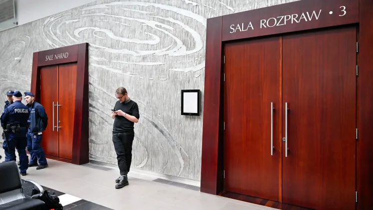 Sala rozpraw Wojewódzkiego Sądu Administracyjnego