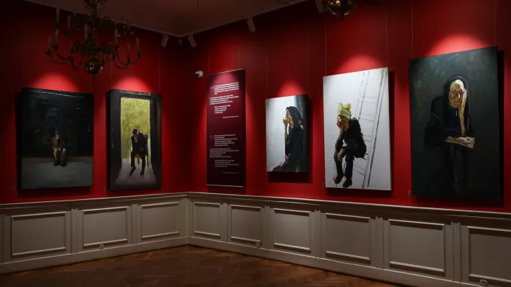 Wystawa obrazów Stanisława Baja w Muzeum Archidiecezjalnym w Krakowie