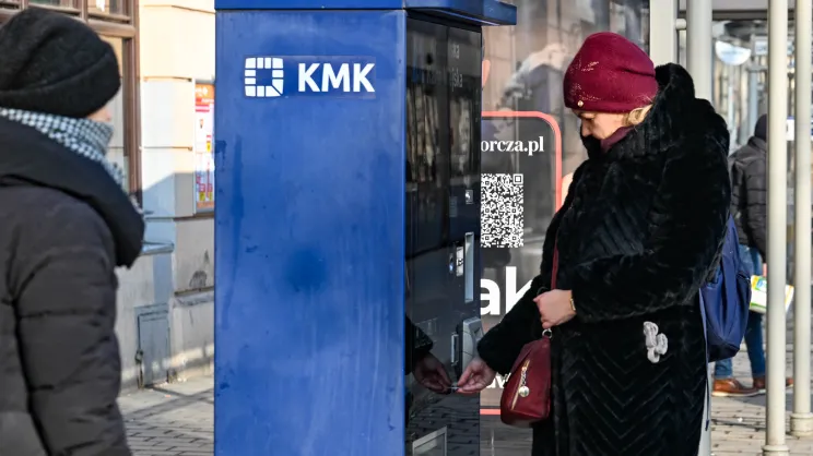 Automat biletowy KMK