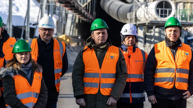 Zespół odpowiedzialny za przygotowania do budowy metra w Krakowie odwiedził plac budowy obecnie najdłuższego tunelu kolejowego w Polsce