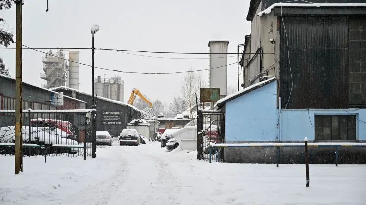 Magazyny przy ul. Mrozowej