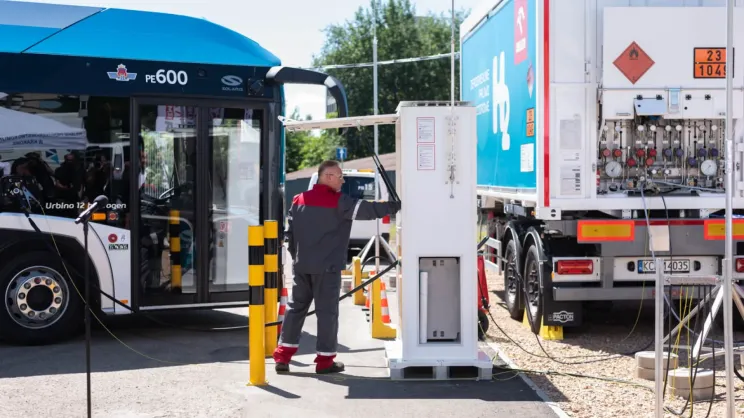Mobilna stacja wodoru