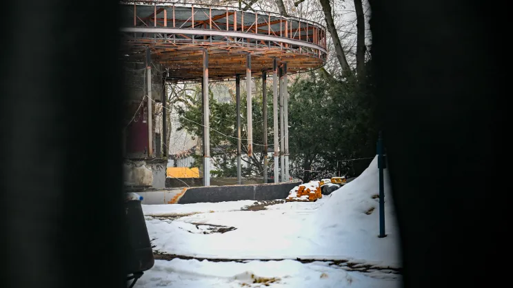 Remont Jordanówki w Parku Jordana