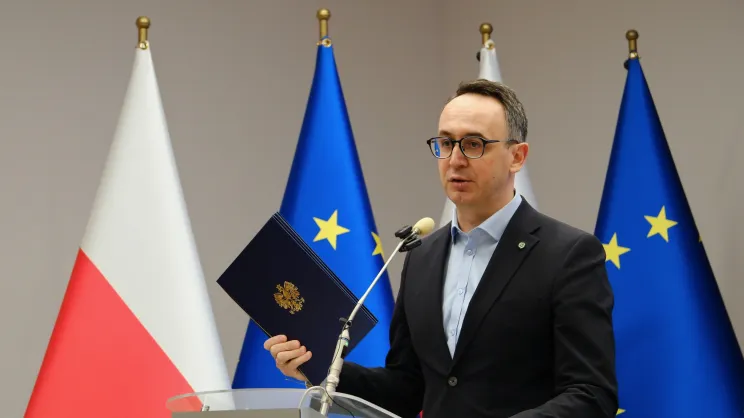 Dariusz Klimczak, minister infrastruktury