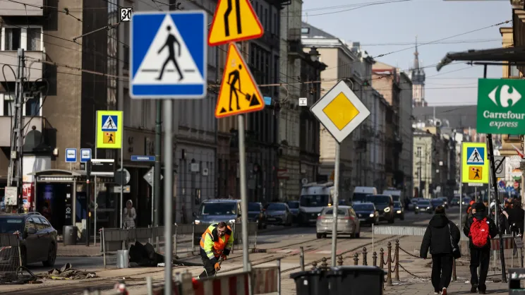 Remont ulicy Starowiślnej