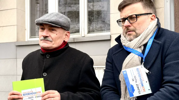 Od lewej: Marek Stobierski, Rafał Zontek