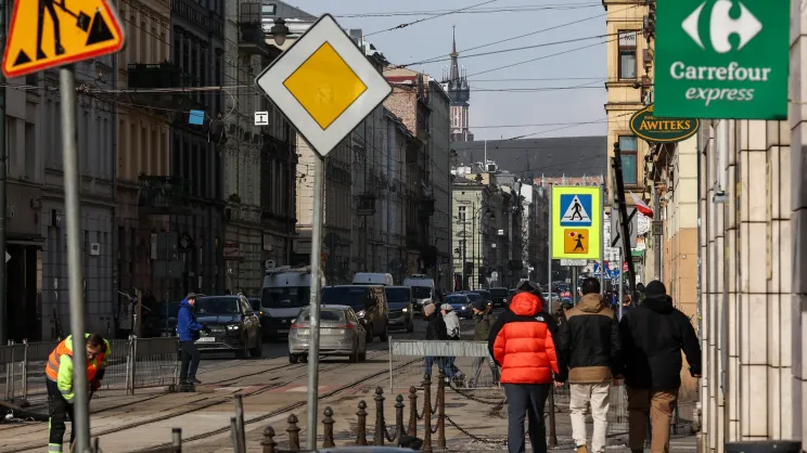 Remont ulicy Starowiślnej