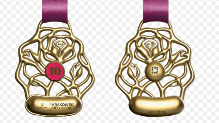 Medal Medicover Sport 3. Krakowskiego Biegu Kobiet