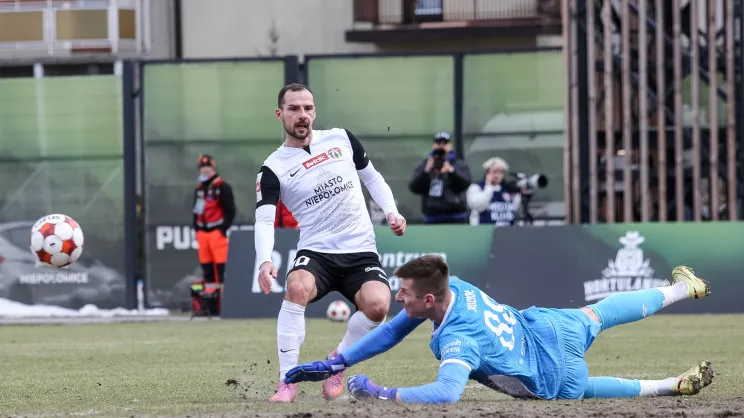 Mecz Puszcza Niepołomice - Stal Rzeszów