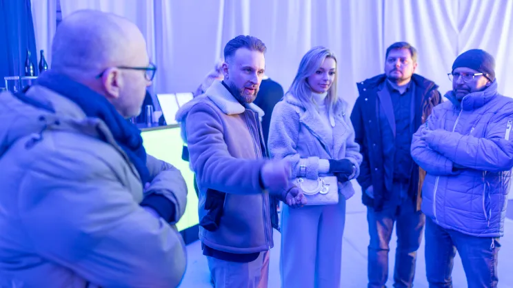 Porsche Cayenne Electric zadebiutowało na tafli lodu