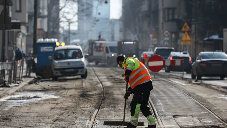 Remont ulicy Starowiślnej
