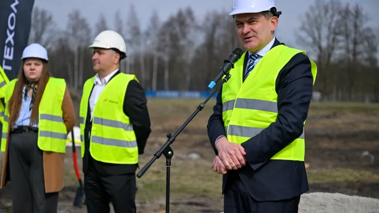 Rektor UJ, prof. Piotr Jedynak (pierwszy z prawej)