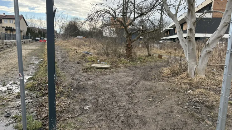 Zamknięty fragment ul. Pękowickiej