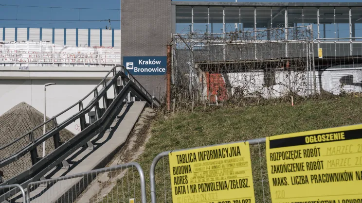 Przygotowania do budowy P&R Bronowice