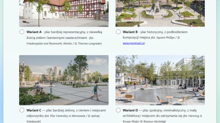 Konsultacje społeczne/ankieta - Jaki Plac św. Marii Magdaleny?