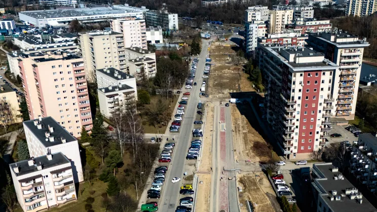 Przebieg ulicy 8 Pułku Ułanów