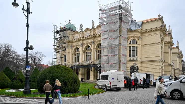 Remont teatru Słowackiego