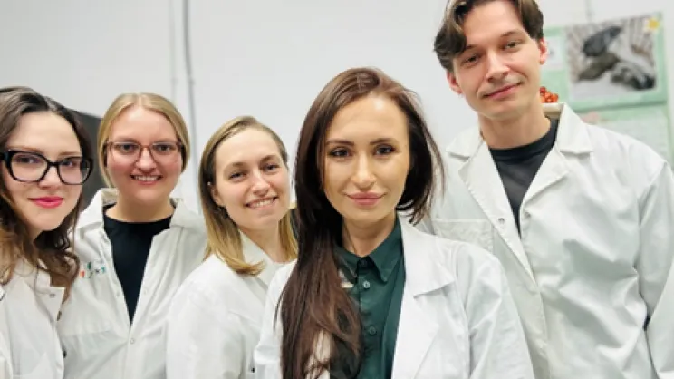 Dr Barbara Pucelik z zespołem