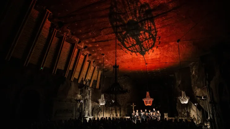 Koncert w ramach Misteria Paschalia odbywa się także w kapicy św. Kingi w Kopalni Soli w Wieliczce