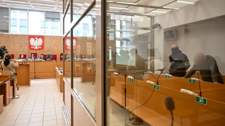 Ogłoszenie wyroku Grzegorzowi Z. Pawłowi M. (Misiek) w sprawie kierowania zorganizowaną grupą przestępczą.