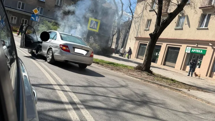 Pościg ulicami Nowej Huty