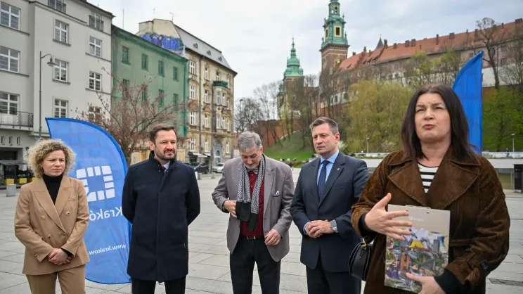 Prezentacja rewitalizacji Placu Wielkiej Armii Napoleona