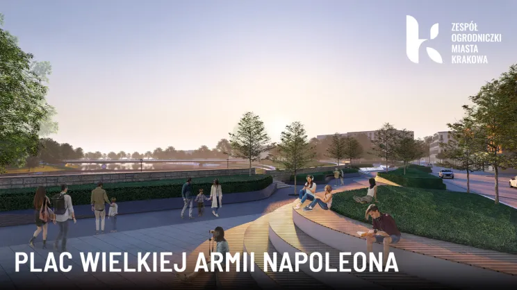 Plac Wielkiej Armii Napoleona - koncepcja
