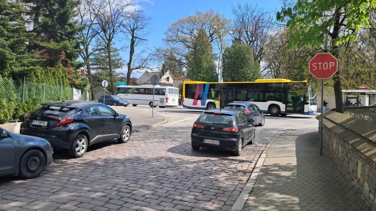 Ulica Panny Anny w godzinach popołudniowego szczytu