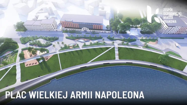 Plac Wielkiej Armii Napoleona - koncepcja