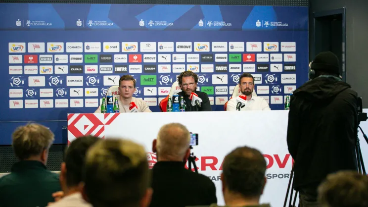 Konferencja prasowa Cracovii