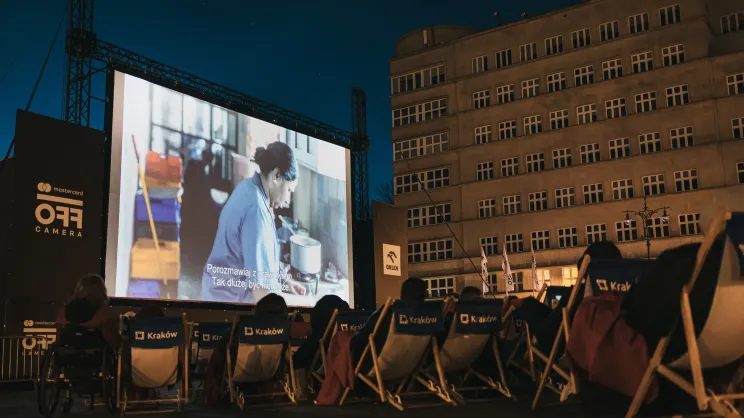 Kino plenerowe na Placu Szczepańskim 