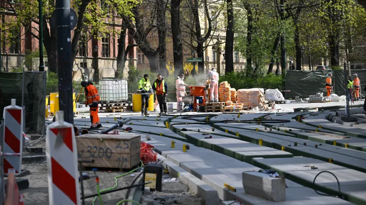 Skrzyżowanie ulic Straszewskiego i Piłsudskiego