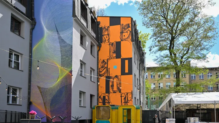 Nowy mural przy Piłsudskiego
