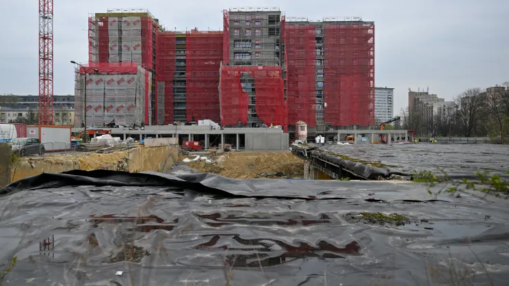 Działka na terenie dawnego sklepu Gigant