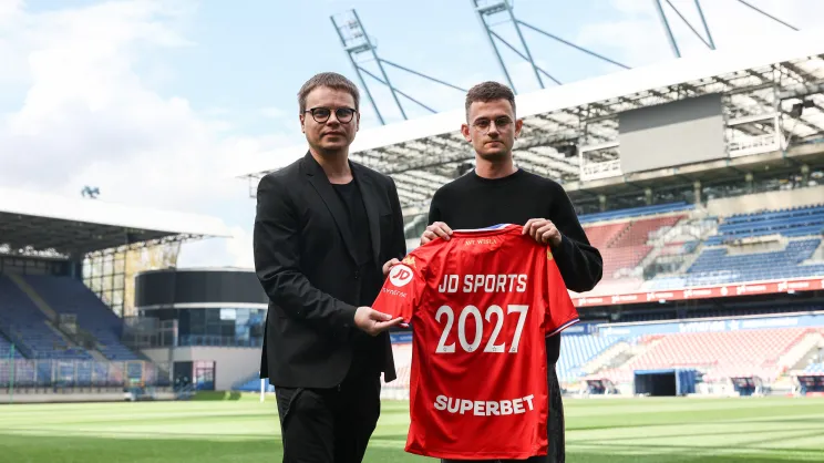 JD Sports nowym sponsorem Wisły Kraków