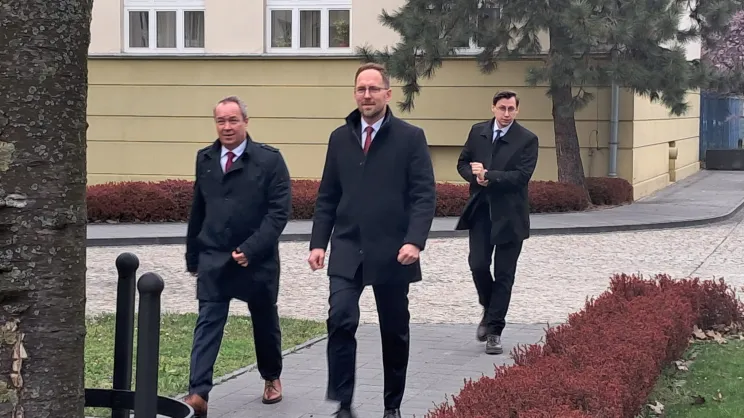 Od lewej: Marcin Celejewski, Jakub Kwaśny