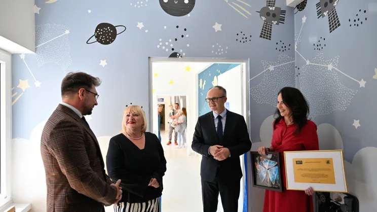 Otwarcie nowych poczekalni w szpitalu Żeromskim