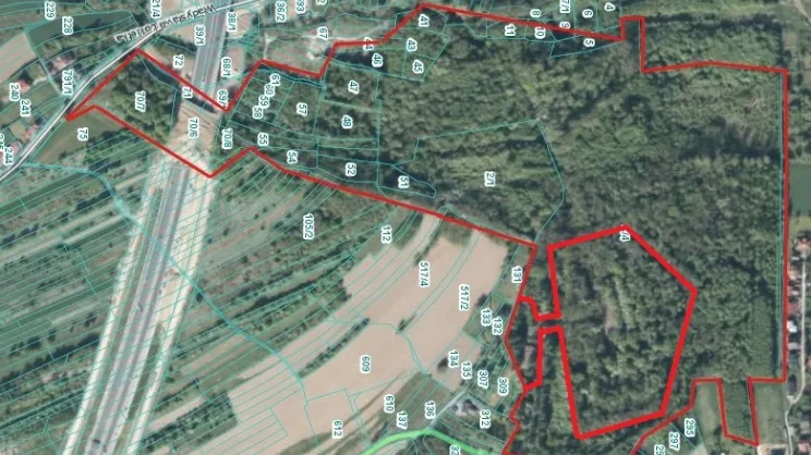 Mapa terenu - Fort Tonie
