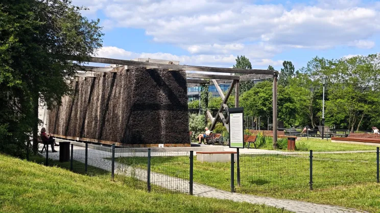 Tężnia solankowa na Bagrach