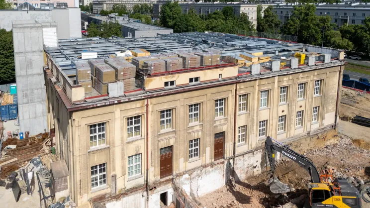 Przebudowa dawnego kina Światowid