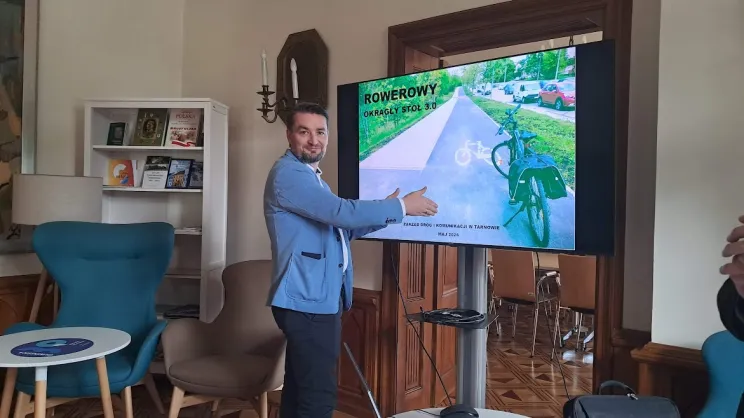 Grzegorz Wałega, dyrektor Zarządu Dróg i Komunikacji