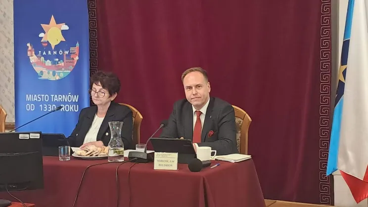 Grażyna Barwacz i Mirosław Biedroń